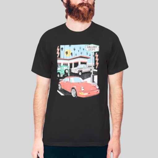 Drive Thru Station Gallery Dept T Shirt