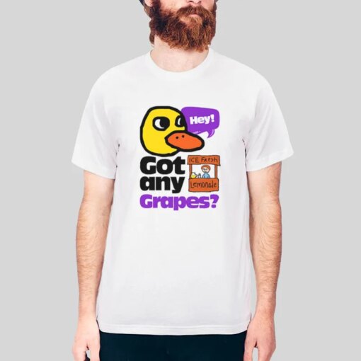 Duck Ice Fresh Lemonade Got Any Grapes Shirt