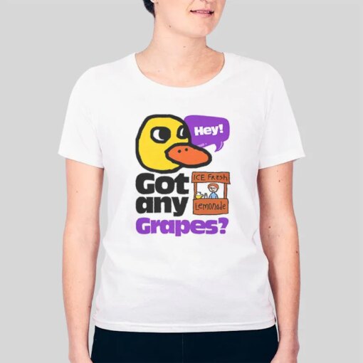 Duck Ice Fresh Lemonade Got Any Grapes Shirt