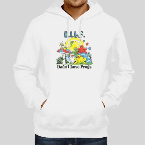 Dude I Love Frogs Dilf T Shirt