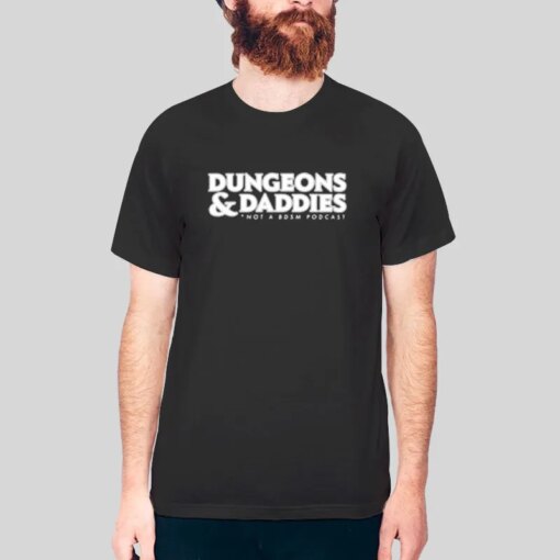 Dungeons And Daddies Merch Classic Logo Shirt