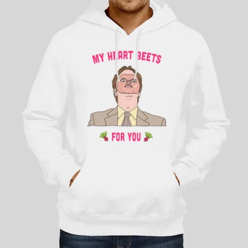 Dwight Schrute The Office My Heart Beets Shirt