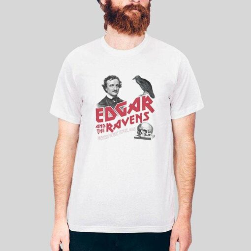 Edgar And The Ravens Nevermore Tour T Shirt