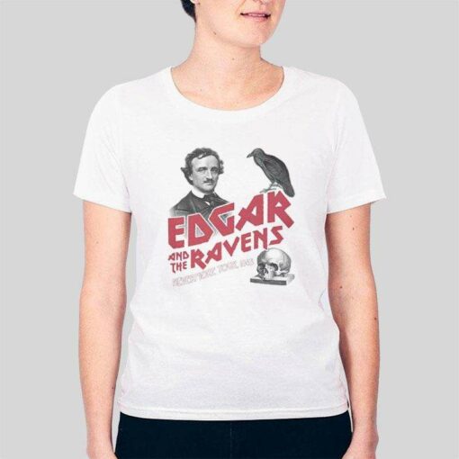 Edgar And The Ravens Nevermore Tour T Shirt