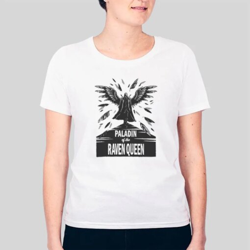 Elf Paladin Raven Queen Paladin Shirt