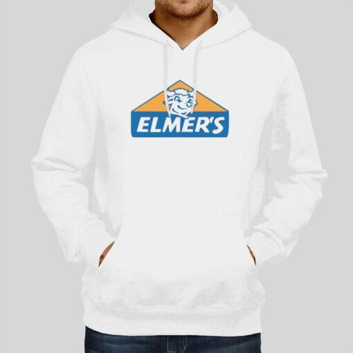 Elmers Glue Logo Wood Working Shirt