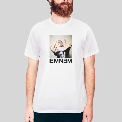 Eminem Merch Eminem Middle Finger Shirt