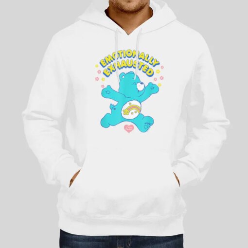 Emotionally Exhausted Care Bear Wish Bear Shirt