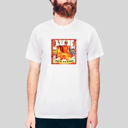 Evil Red Flame Lil B Shirt