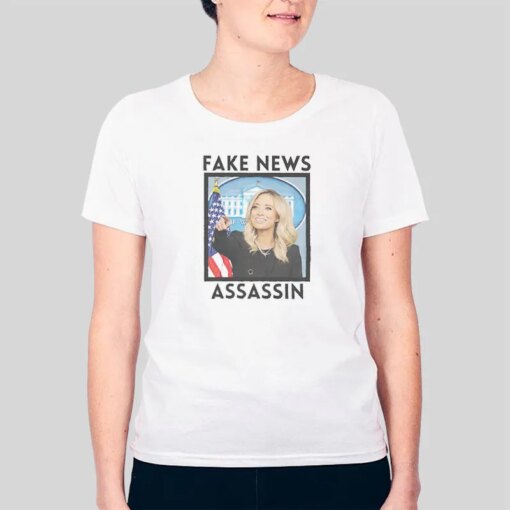 Fake News Assassin Kayleigh Mcenany T Shirt