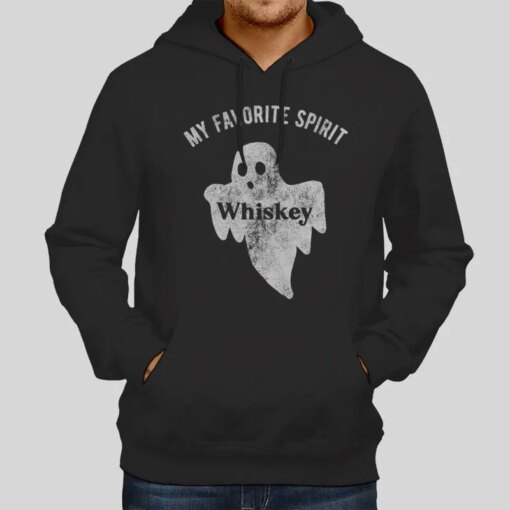 Favorite Spirit Whiskey Ghost Halloween Shirt