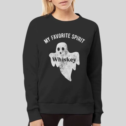 Favorite Spirit Whiskey Ghost Halloween Shirt