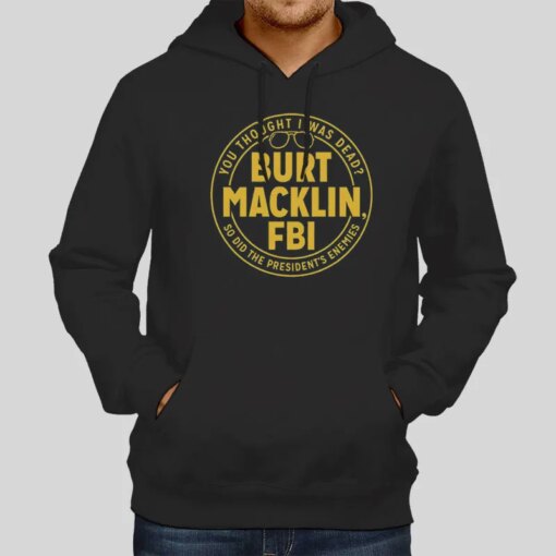 Fbi Burt Macklin Parks And Rec Shirt