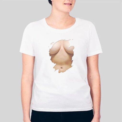 Female Nude Sexy Big Boobs Shirt