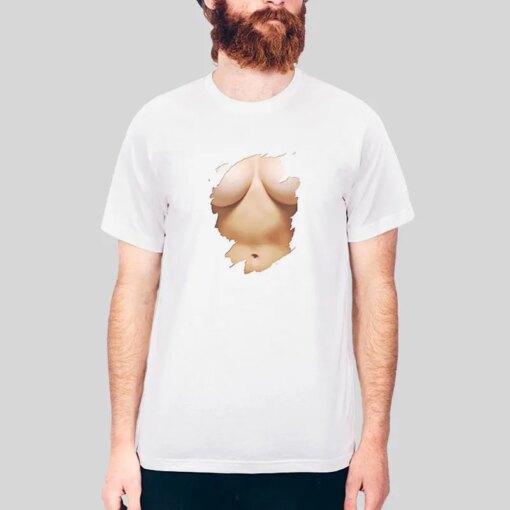 Female Nude Sexy Big Boobs Shirt