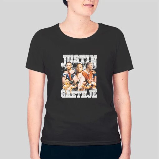 Fighter Boxer American Jiu Jitsu Justin Gaethje T Shirt