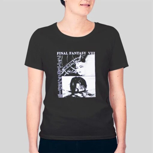 Final Fantasy Viii Squall And Edea T Shirt