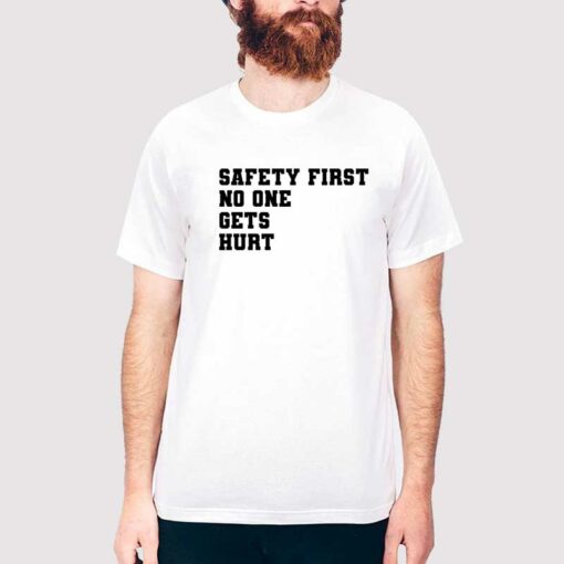 First No One Gets Hurt Asplundh Shirt