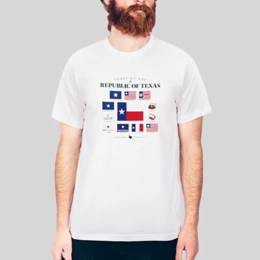 Flags Of The Republic Of Texas Shirt