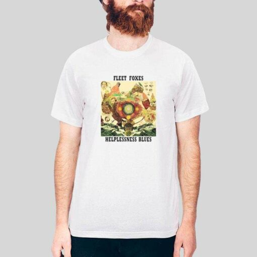 Fleet Foxes Helplessness Blues Folk Music T Shirt