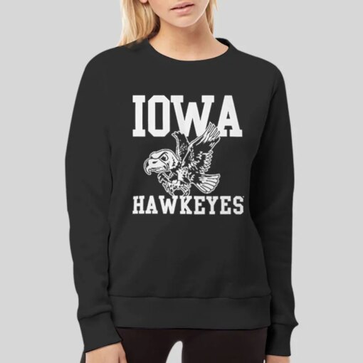 Flying Herky Iowa Hawkeye T Shirts