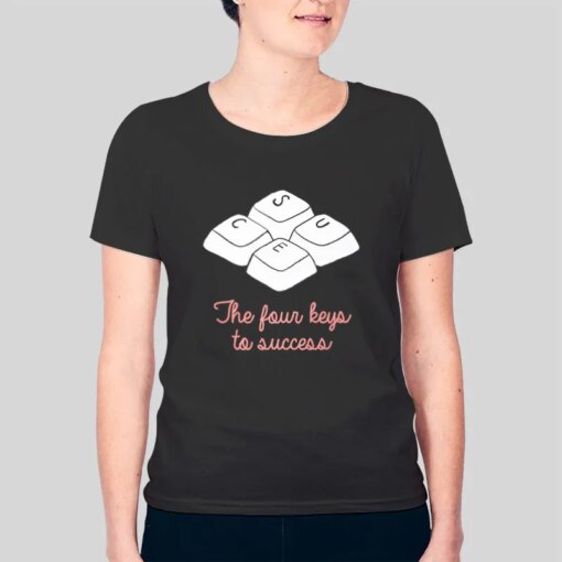 Focus the Four Keys to Success Shirt