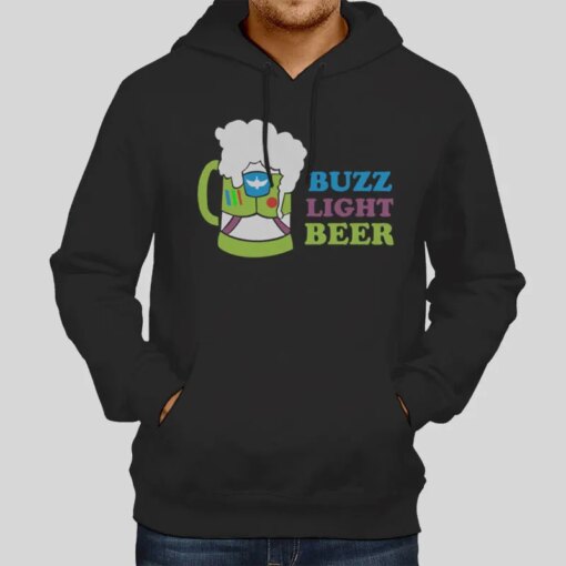 Food And Wine Buzz Light Beer Shirt