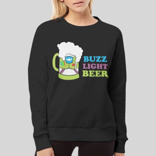 Food And Wine Buzz Light Beer Shirt