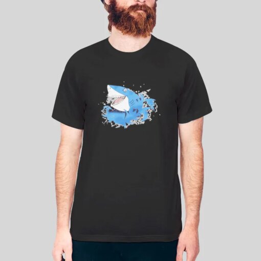 Foolish Gamers Merch Cute Shark Shirt