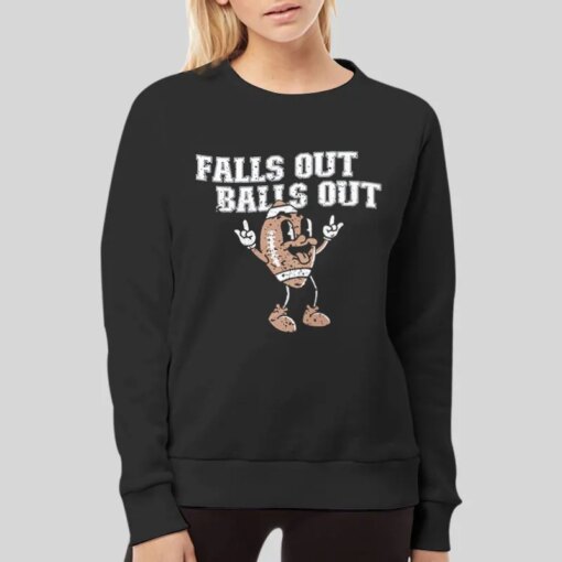 Football Season Falls Out Ball Shirt