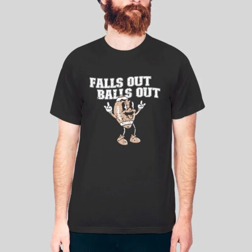 Football Season Falls Out Ball Shirt