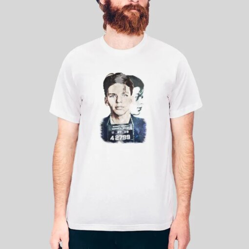 Frank Sinatra Mugshot Shirt