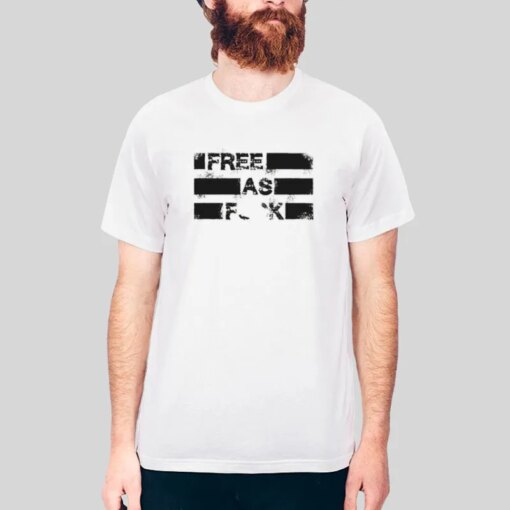 Free As Fuck Free Kyle Rittenhouse Shirt