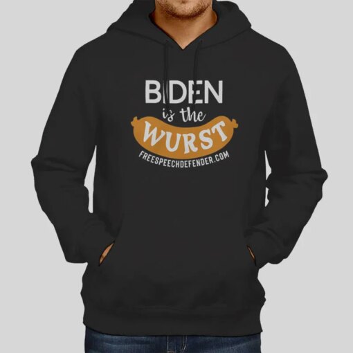 Free Speech Biden Is The Wurst Ccg Bryson Shirt