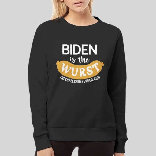 Free Speech Biden Is The Wurst Ccg Bryson Shirt