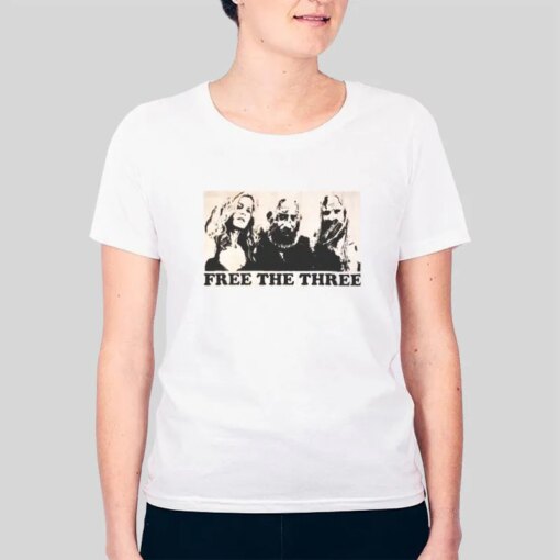 Free The Three 3 From Hell Zombie Disco Sucks Shirt