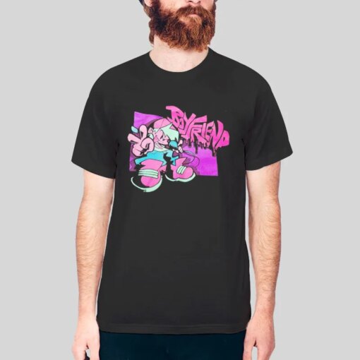 Friday Night Funkin Characters Pico X Boyfriend Shirt