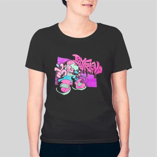 Friday Night Funkin Characters Pico X Boyfriend Shirt