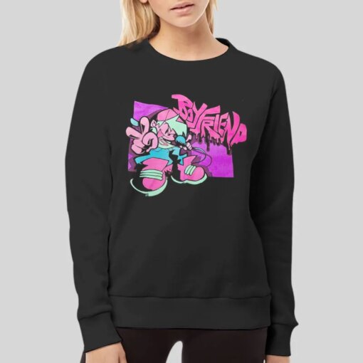 Friday Night Funkin Characters Pico X Boyfriend Shirt