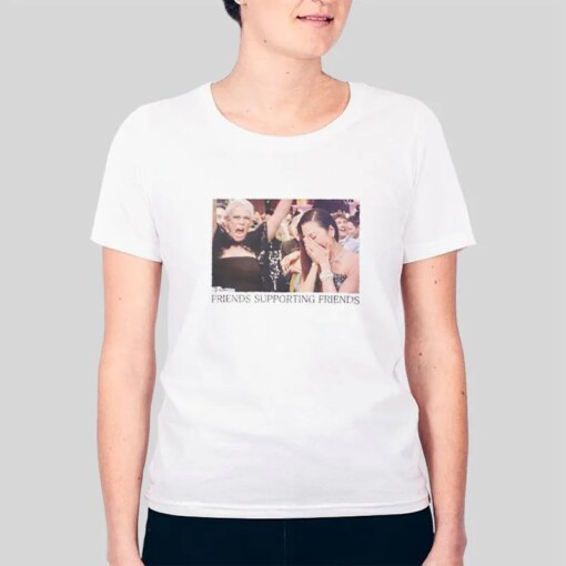 Friends Supporting Friends Michelle Yeoh Jamie Lee Curtis Shirt