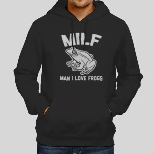 Frog Lover Dilf Damn I Love Frogs Shirt