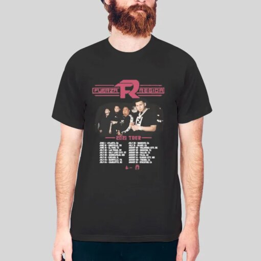 Fuerza Regida Merch Tour Shirt