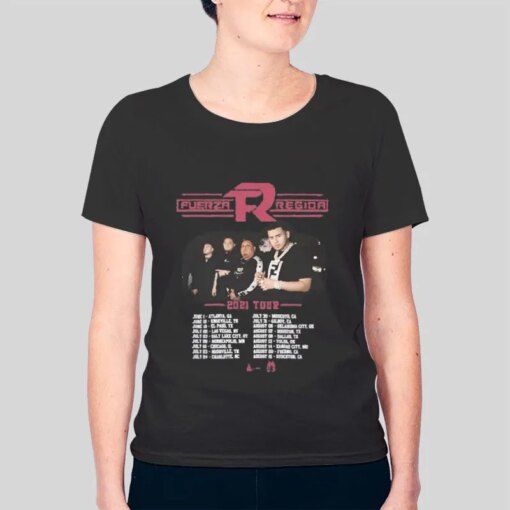 Fuerza Regida Merch Tour Shirt