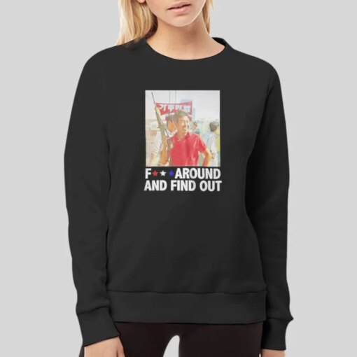 Fuick Around And Find Out Rooftop Korean Shirt