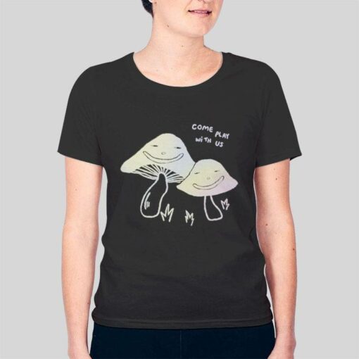 Funky Mushrooms Psychedelic Trippy Creepy Shirt