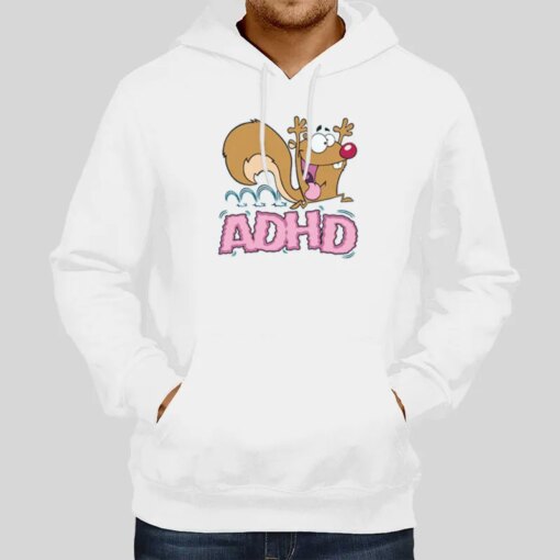 Funny Adhd Squirrel Shirt