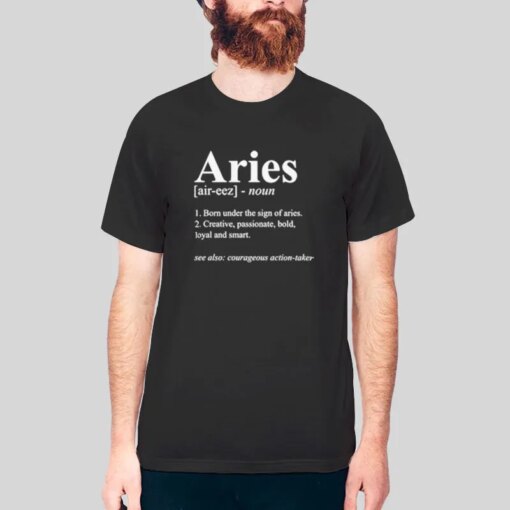 Funny Aries Sign Horoscope March Birthday Shirt