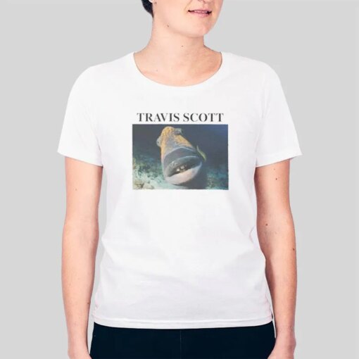 Funny Astroworld Travis Scott Fish Meme Shirt