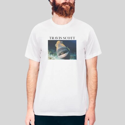 Funny Astroworld Travis Scott Fish Meme Shirt