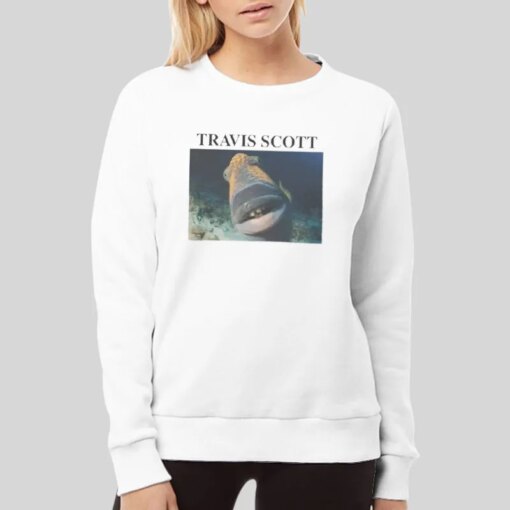 Funny Astroworld Travis Scott Fish Meme Shirt